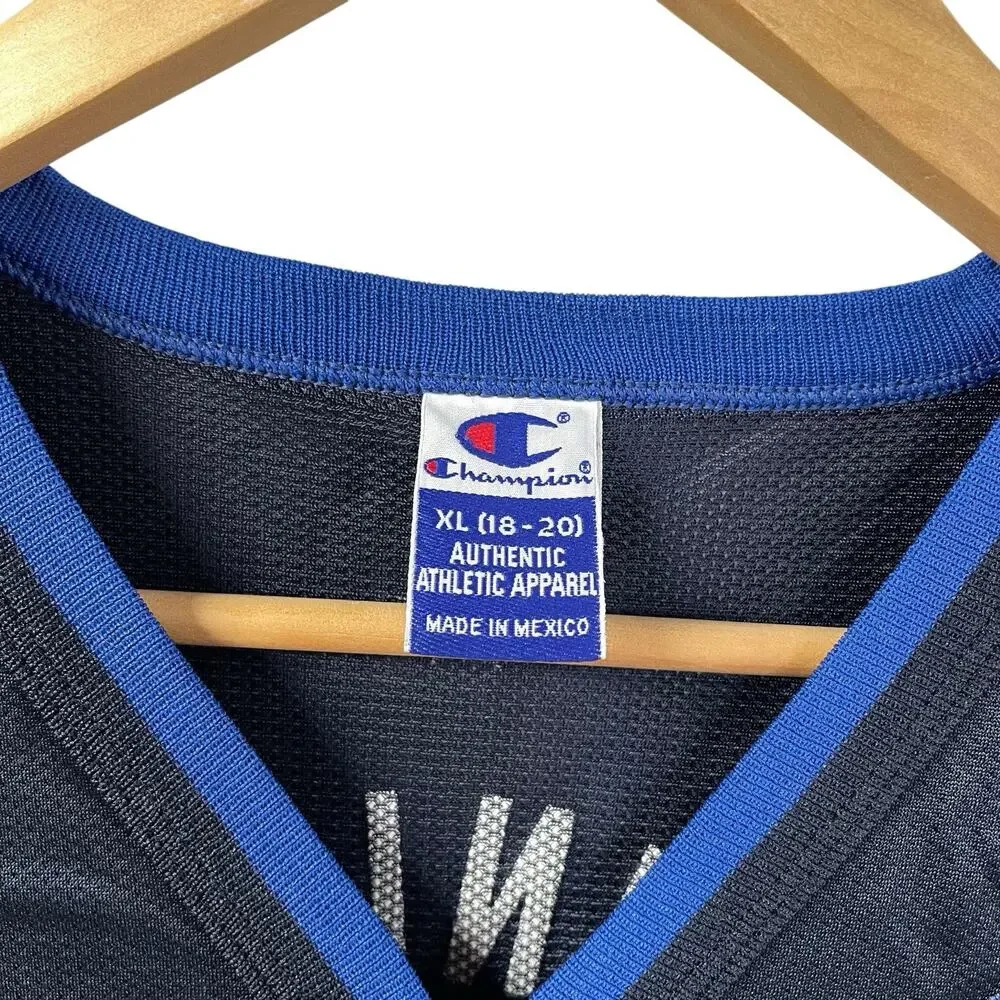 Michael Finley Basketball Jersey Dallas Mavericks Champion Youth XL 18-20 - Picture 8 of 9